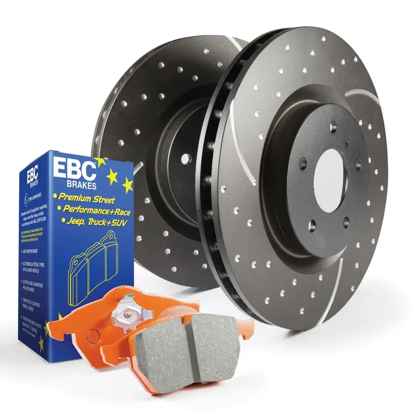 Ebc Brakes S8Kr1152 S8 Kits Orangestuff And Gd Rotors 1