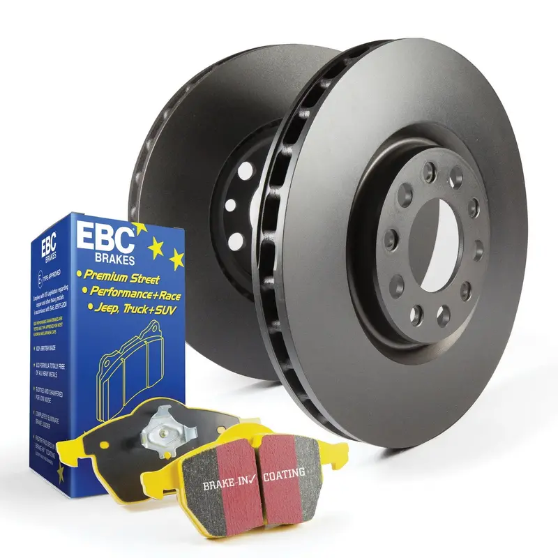 Ebc S13 Yellowstuff Brake Kit – High-Performance Pads Paired With Rk-Series Rotors 1