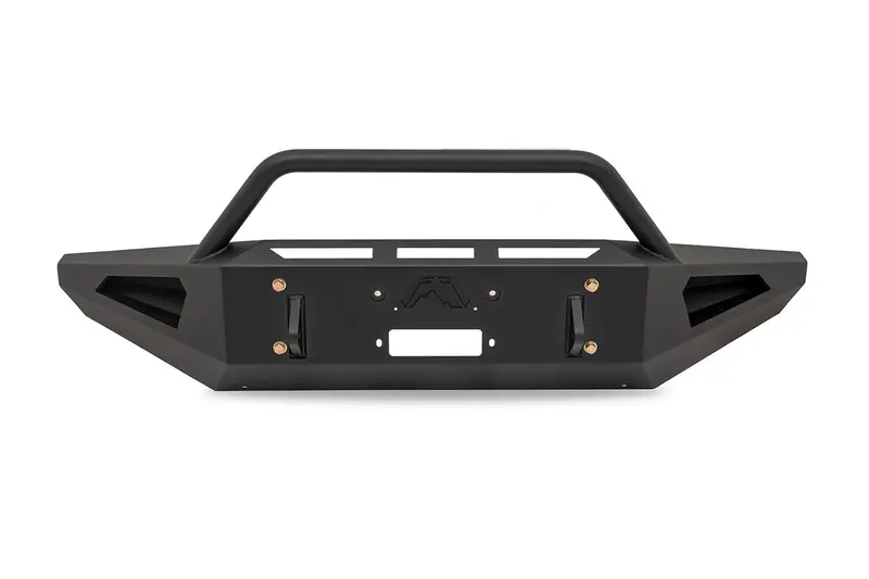 Fab Fours Red Steel Front Bumper With Pre-Runner Guard – Model Fs17-Rs4162-1 1