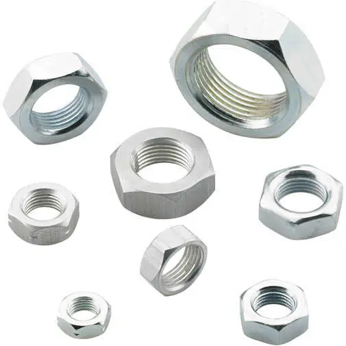 Fk Rod Ends Sjnr10-1 – 5/8" Right-Hand Steel Jam Nut With 3/4" Hex 1