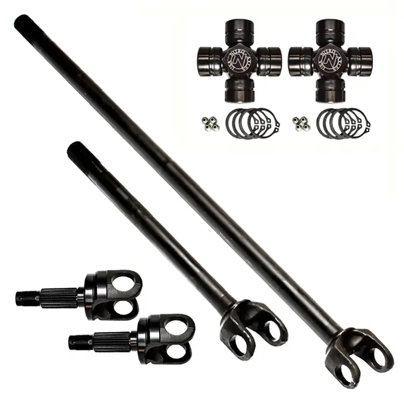 Nitro Gear & Axle Axn24112 Dana 30 Front Axle Upgrade Kit – 4340 Chromoly With Excalibur Cv Joints 1