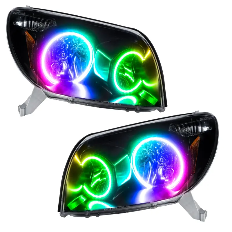 Oracle Lighting Colorshift 2.0 Smd Headlights – Pre-Assembled With Black Bezel 1