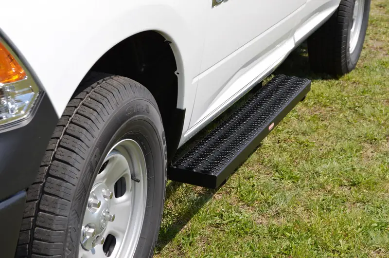 Owens Products 82353 Textured Black Aluminum Running Boards For Ram Heavy-Duty Trucks (2013–2018) 1