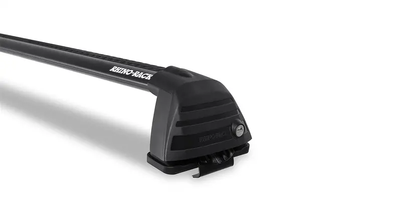 Rhino-Rack Rv0378B Vortex Roc25 Low-Profile Flush-Mount Roof Rack – Dual Black Bars 1