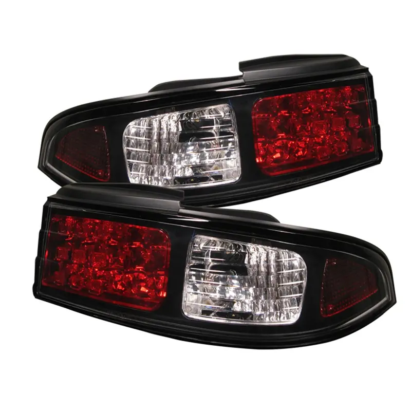 Spyder Auto 5006622 Led Tail Light Pair – Black Housing, Oem Bulb Compatible 1