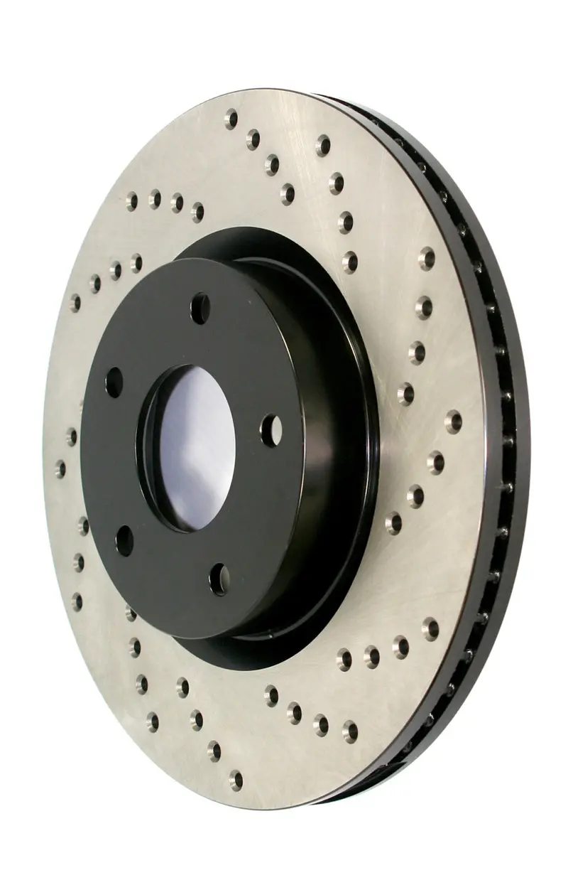 Stoptech Sport Cross-Drilled Rear Left Brake Rotor – Model 128.33047L 1