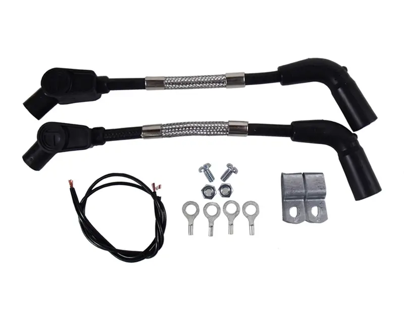 Taylor Cable 8Mm Full Metal Jacket Ignition Wire Set – Motorcycle Application (14038) 1