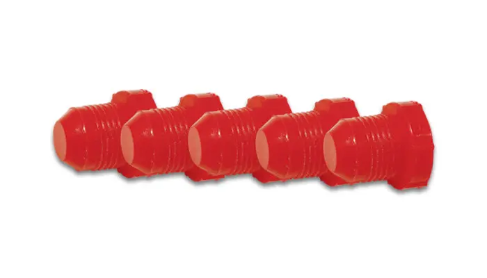 Vibrant Performance An-16 Male Flare Plug – Stainless Steel Sealing Cap 1